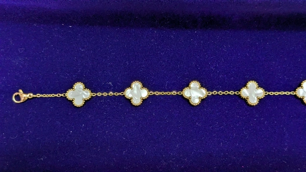 White Clover Bracelet