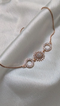Circle Studded Adjustable Bracelet 