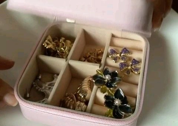 Mini Jewellery Organiser  - White