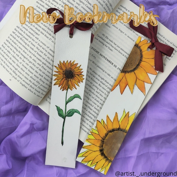 Sunflowers - Bookmarks Combo