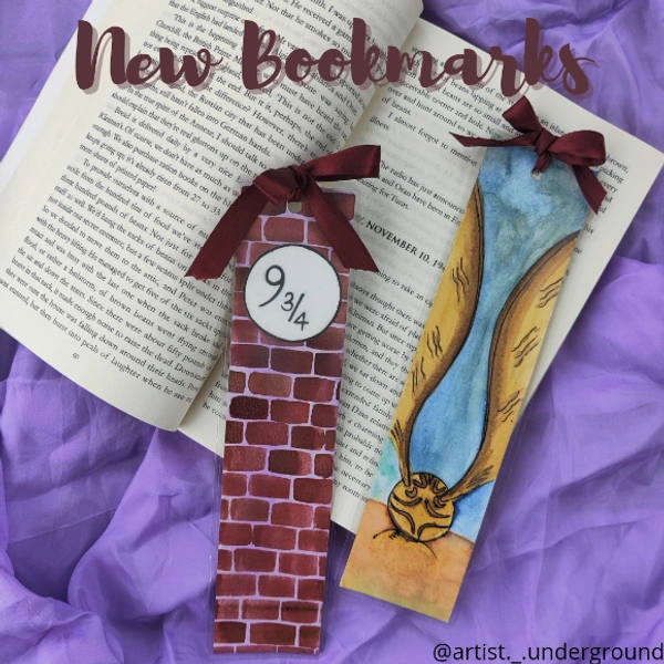 Potterhead -  Bookmarks Combo