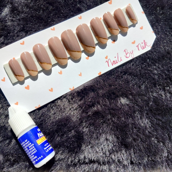 Nude Press-On Nails