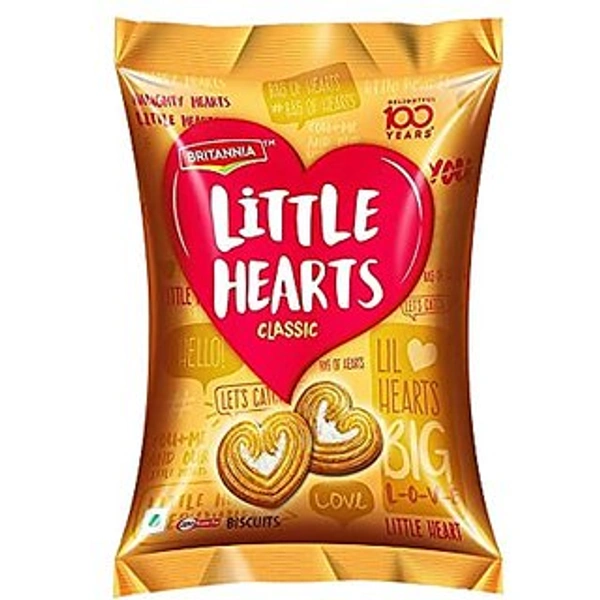 Britannia Biscuits - Little Hearts - 34.5 gm, BRLH