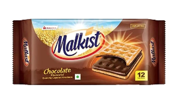 Mayora Mlkist chocolate Flavoured Crunchy Layered Crackers  - 138G