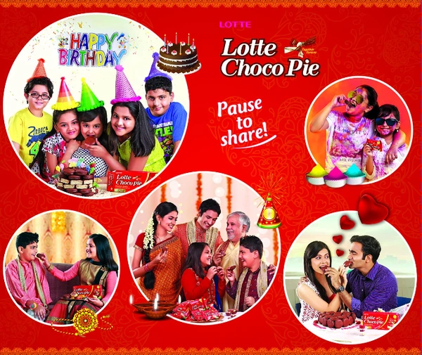 Lotte Choco Pie, 300g 12+free 4 PACKS