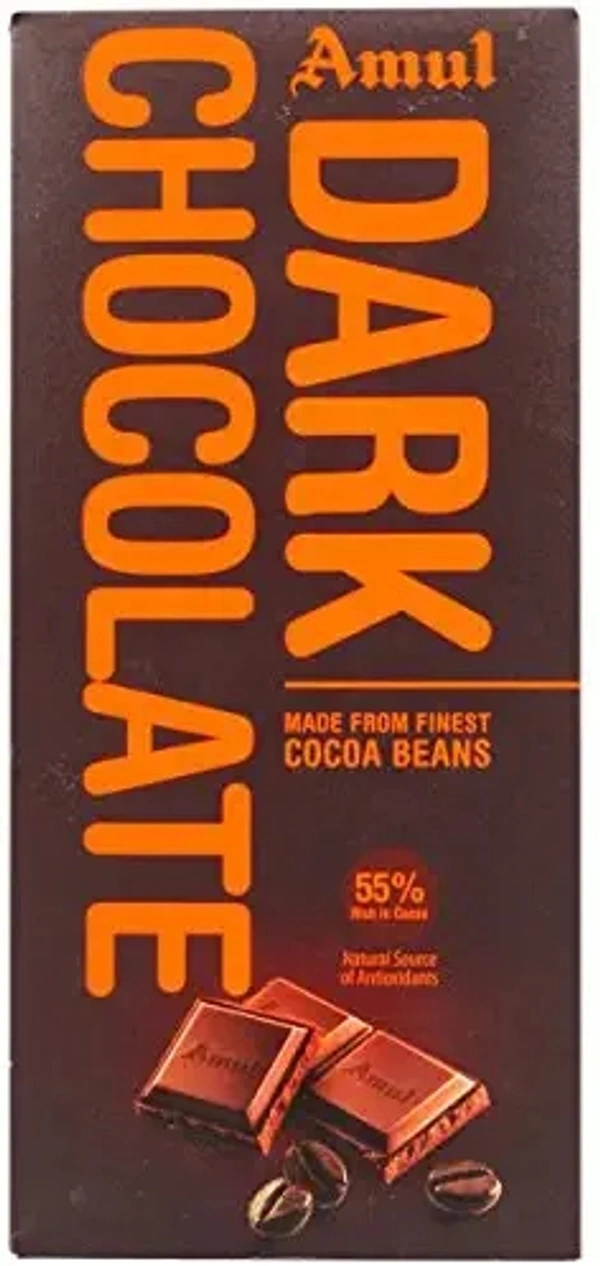 Amul Dark Chocolate- Rich In Cocoa - 150 gm