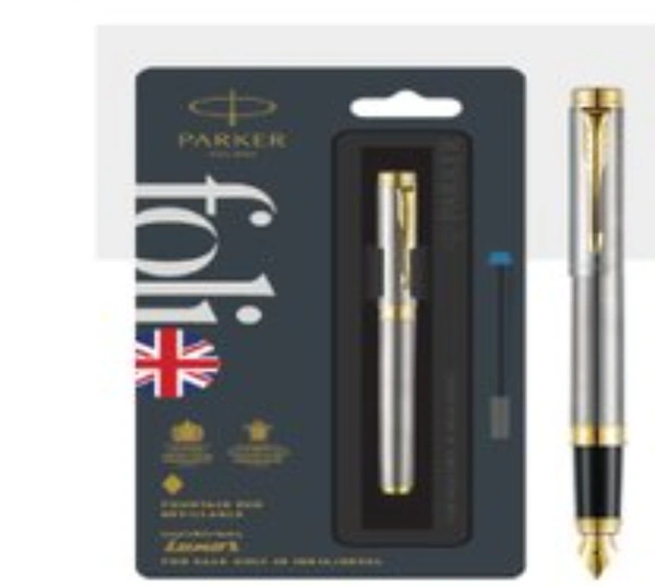 PARKER FOLIO FOUNTAIN PEN REFILLABLE  - BLUE, 0.081G