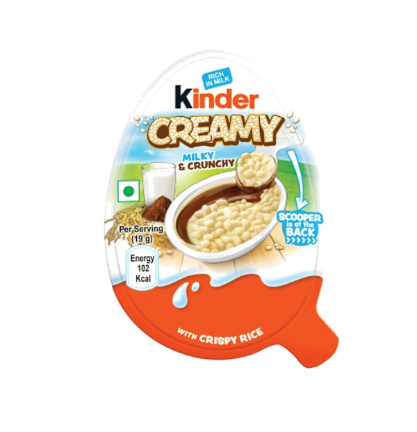 KINDER CREAMY MIKY & CRUNCHY - 19g