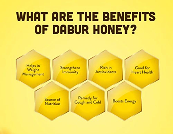 Dabur Honey  Squeezy 100% Pure BUY 1 GET 1 FREE