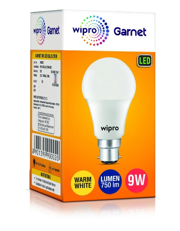 Wipro LED Bulb 9W 