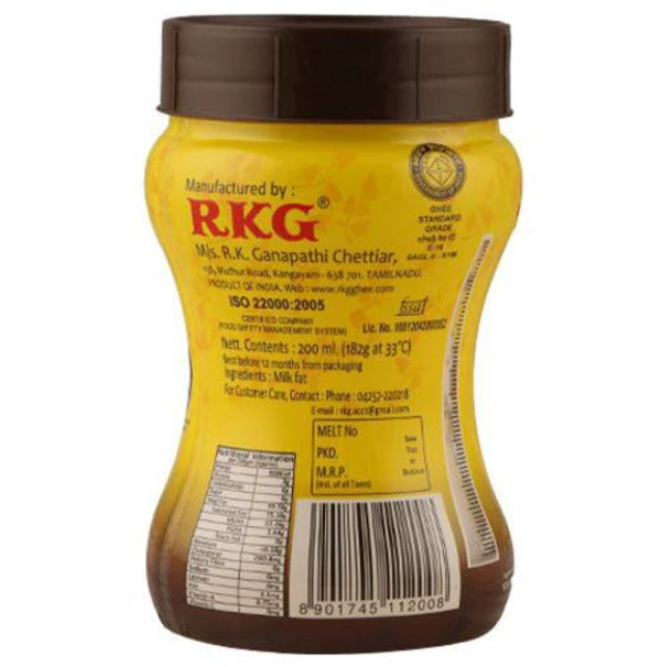 RKG Agmark GHEE 200ML
