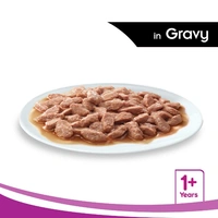 WHISKAS GRAVY WITH CHICKEN IN GRAVY 85G 1+YEAR