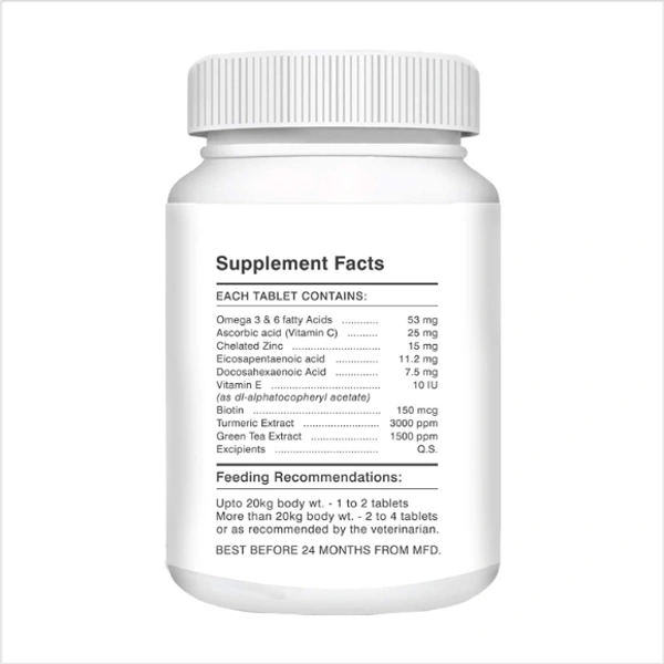 DROOLS ABSOLUTE SKIN+COAT 50 TABLETS