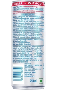 Red Bull Sugar Free Energy Drink