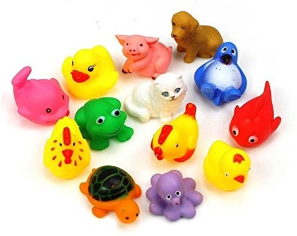 BABY BATH TOY ANIMAL SET