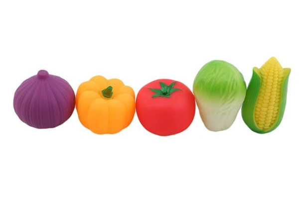 BABY BATH TOYS VEGETABLES SET