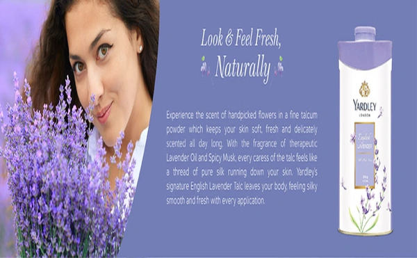  Yardley London English Lavender Perfumed Talc/ Powder 100g