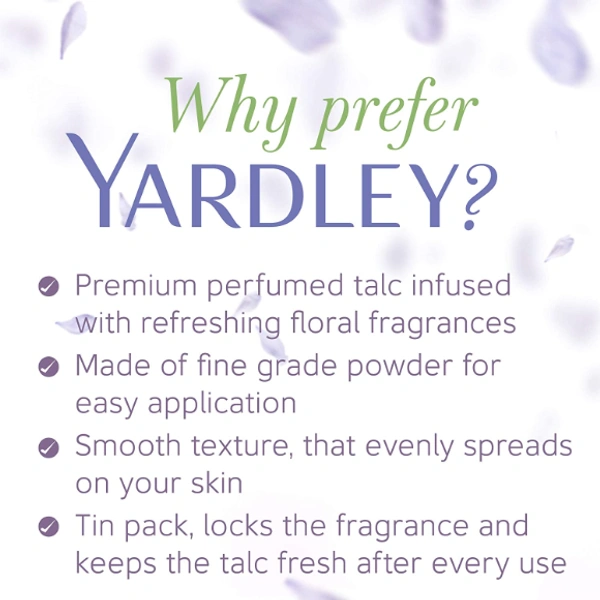  Yardley London English Lavender Perfumed Talc/ Powder 100g