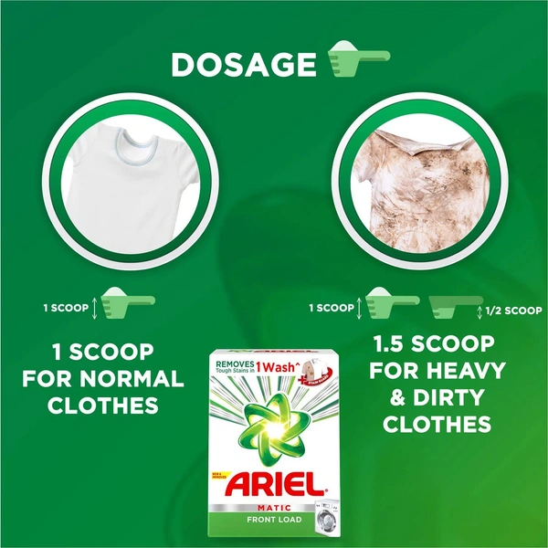 Ariel Detergent Washing Powder - Matic Front Load
