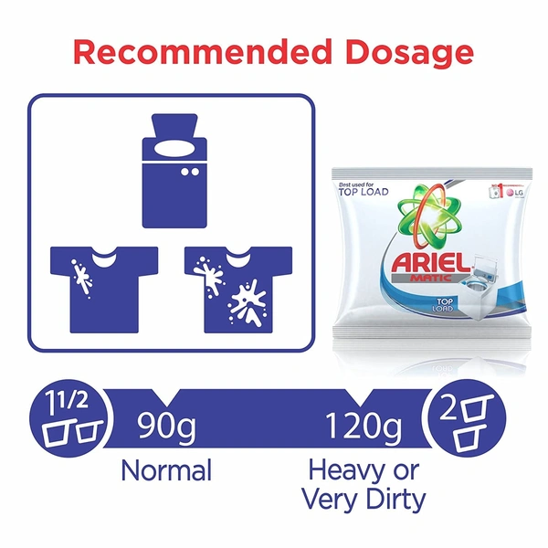 Ariel Matic Top Load Powder - 500g