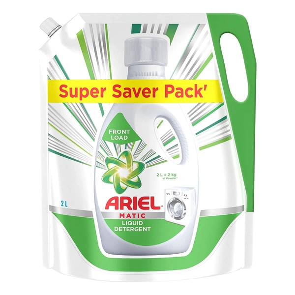 ARIEL MATIC LIQUID FRONT LOAD POUCH 2L
