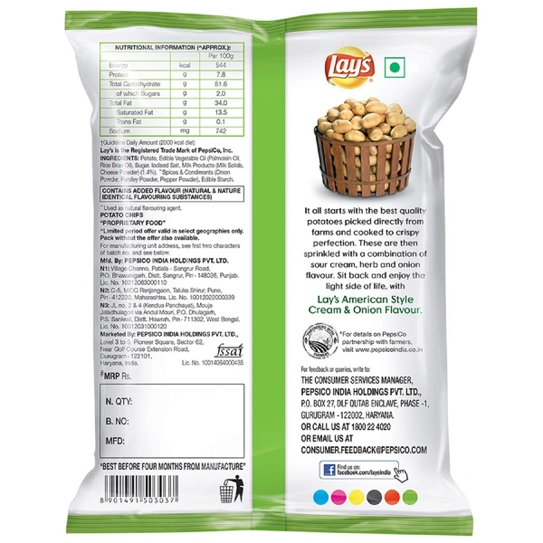 Lays Lay's Potato Chips, American Style
