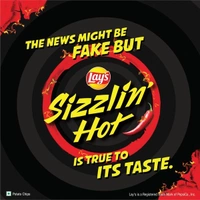 Lays LAYS SIZZLIN HOT CHIPS 20RS