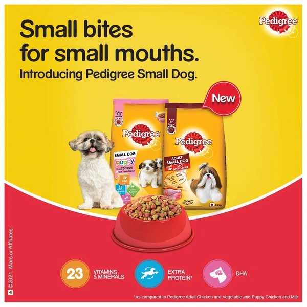 PEDIGREE PUPPY CHICKEN & MILK 1.2KG