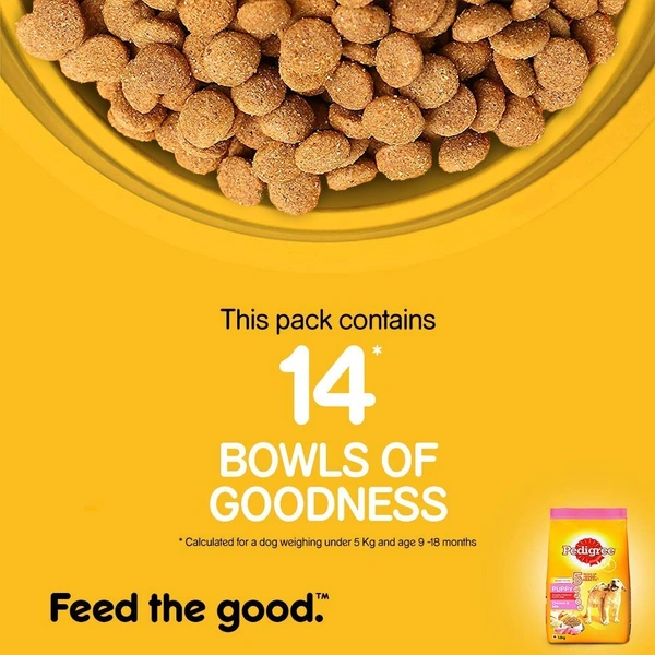 PEDIGREE PUPPY CHICKEN & MILK 1.2KG