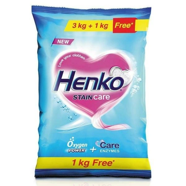 HENKO STAIN CARE 3KG - 3kg+1kg free