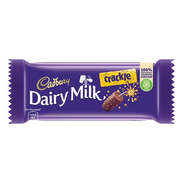 Cadbury Dairy Milk  Cadbury Dairy Milk Crackle Chocolate Bar, 36 g