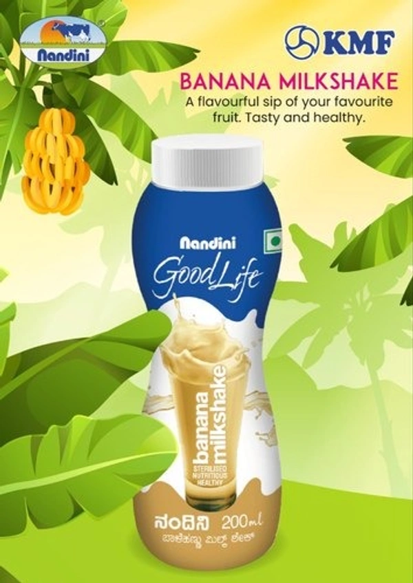 NANDINI GOOD LIFE BANANA MILKSHAKE 200ML