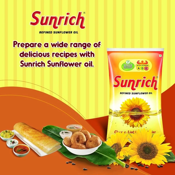 Sunrich Refined Sunflower 1L - 1 L