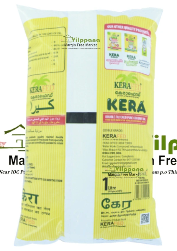 KERA COCONUT OIL 1L