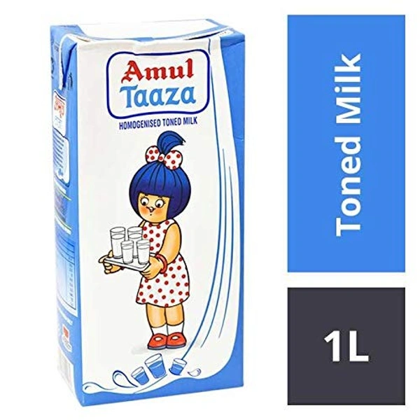 AMUL TAAZA MILK 1LT