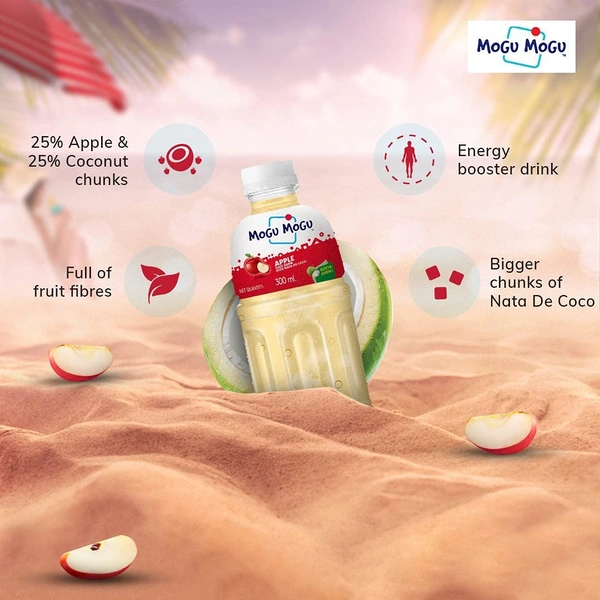 MOGU MOGU APPLE 300ML