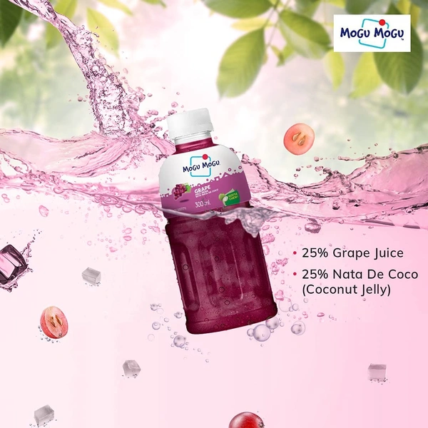Mogu Mogu Grape Juice 300ml