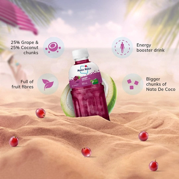 Mogu Mogu Grape Juice 300ml