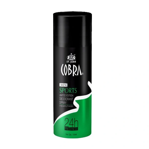 St. John COBRA MEN SPORTS DEODORANT SPRAY 150ML