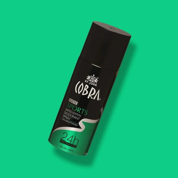 St. John COBRA MEN SPORTS DEODORANT SPRAY 150ML