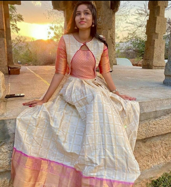Banarasi Silk Gown