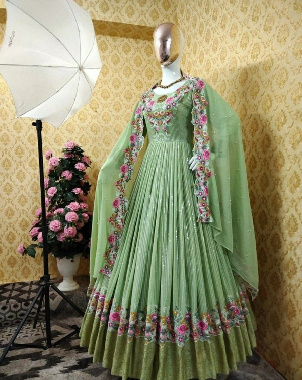Georgette Gown