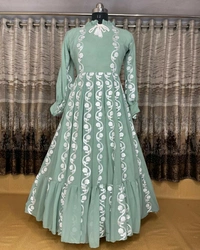 Heavy Georgette Gown