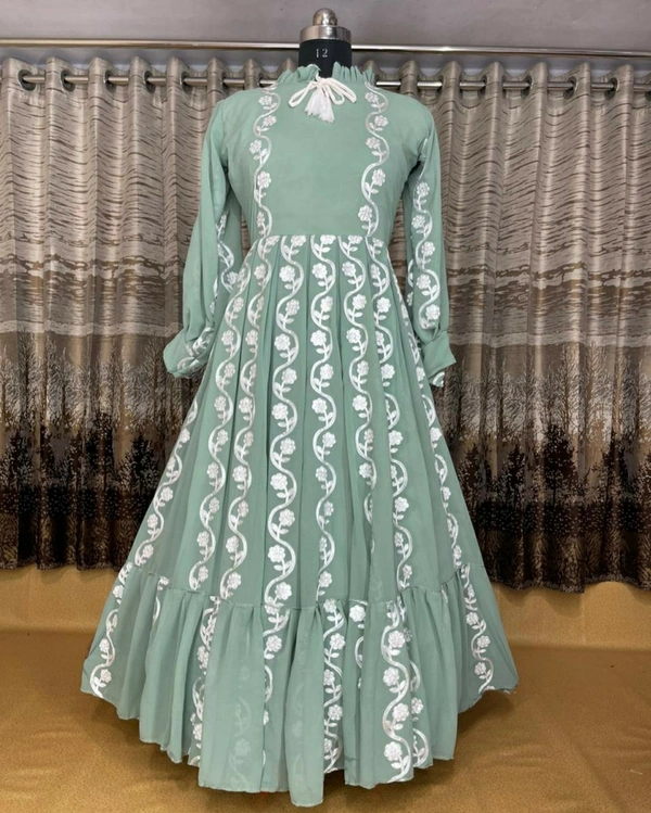 Heavy Georgette Gown