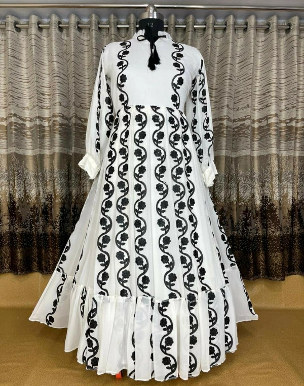 Heavy Georgette Gown