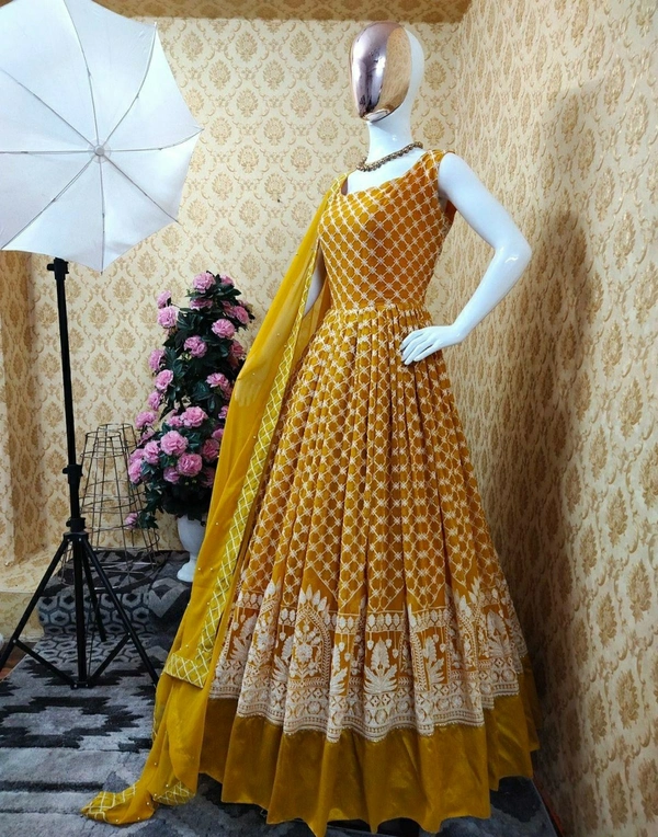Anarkali Embroidery Gown