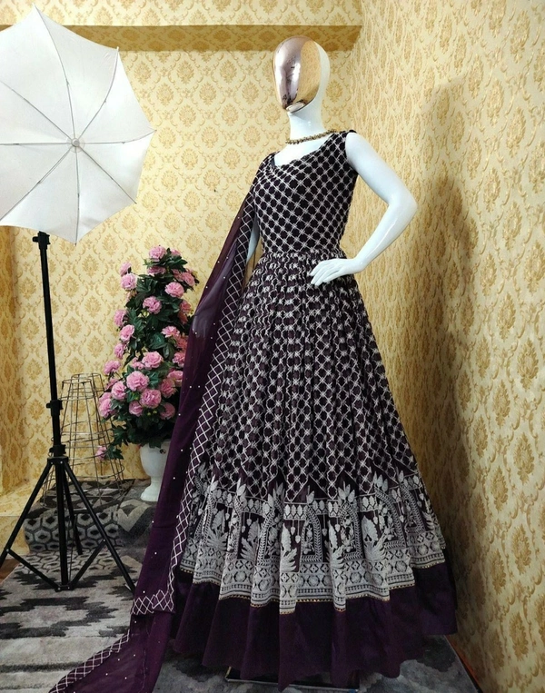 Anarkali Gown