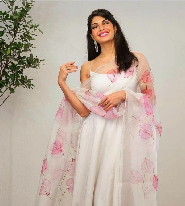Kurti With Pant & Dupatta 