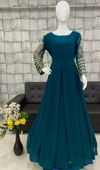 Heavy Georgette Long Gown