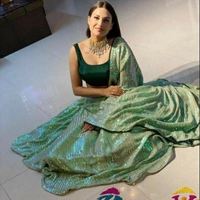 Heavy Organza Silk Lehenga